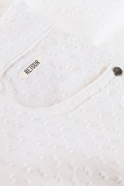 RETOUR Pantalon courte LUCIA en blanc - large