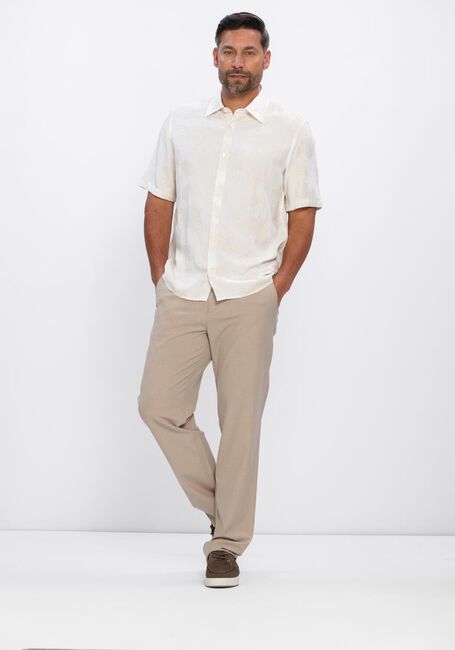 MATINIQUE Chemise d&eacute;contract&eacute; MAKLAMPO SS en beige - large