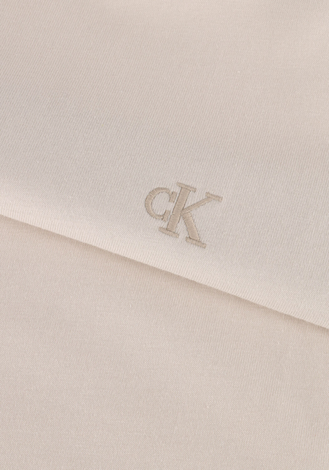 Zand CALVIN KLEIN T-shirt HEAVY RELAXED TEE - large