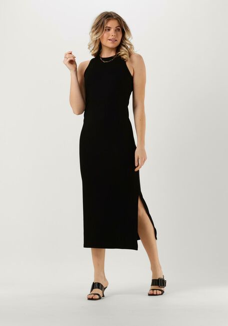 Zwarte OBJECT Midi jurk OBJJAMIE S/L LONG DRESS - large