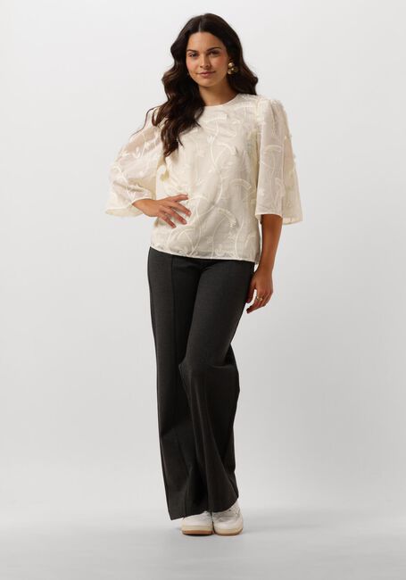 MINUS PIPER ROUND NECK BLOUSE Blouses Écru - large