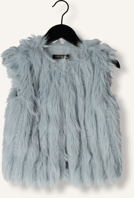 Blauwe LIKE FLO Gilet DOUTZE FUR BODYWARMER Blauwe LIKE FLO Gilet DOUTZE FUR BODYWARMER - large