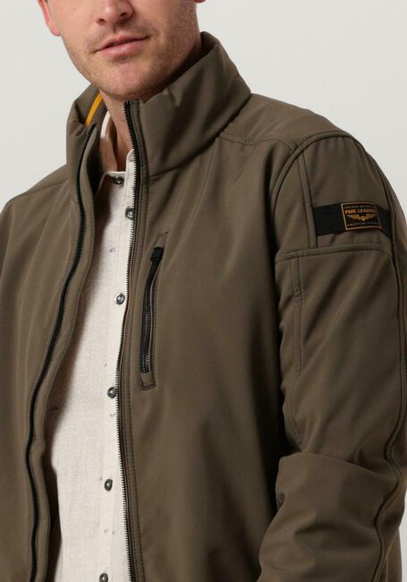 Olijf PME LEGEND Jack BOMBER JACKET SKYGLIDER 3.0 SOFTSHELL - large