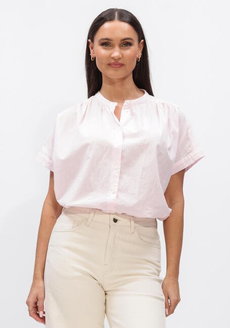 Roze BY-BAR  MINTE PINSTRIPE BLOUSE - large