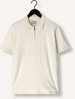 Creme DSTREZZED Polo DORIAN ZIP POLO Creme DSTREZZED Polo DORIAN ZIP POLO - medium