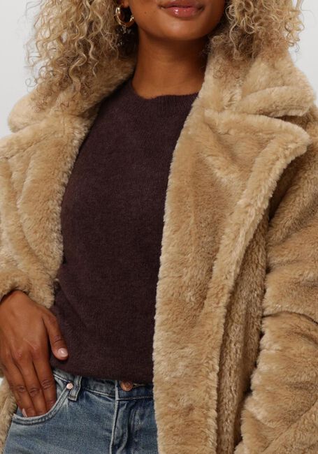 NOTRE-V Manteau en fausse fourrure NV-EDDIE Sable - large