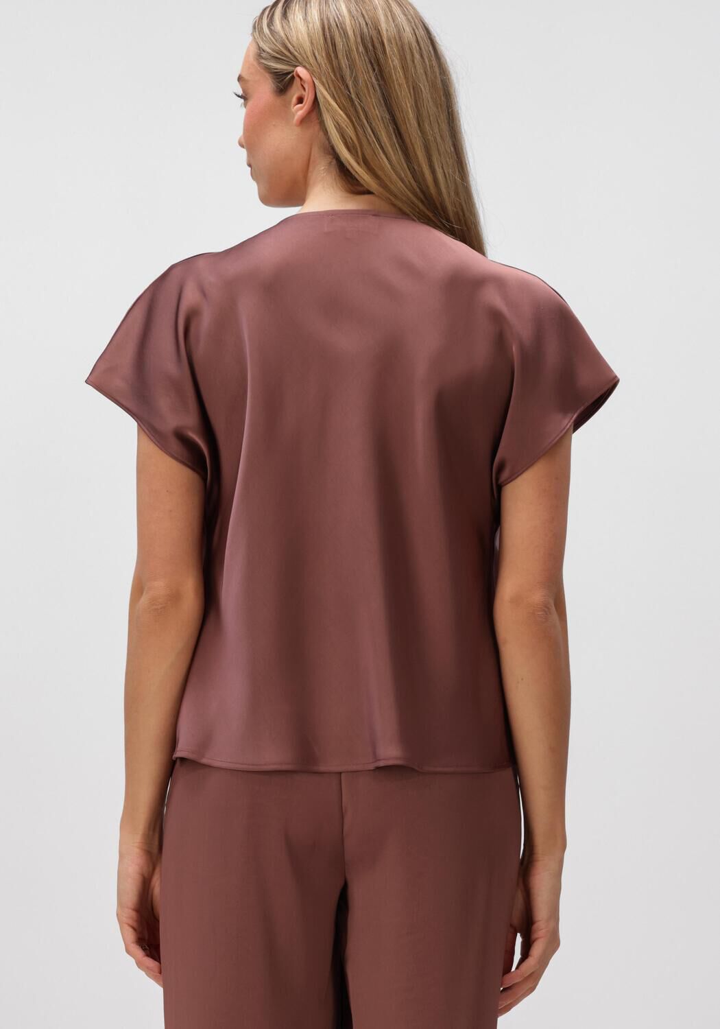 NOTRE-V NV-HINKE WATERFALL Blouses en rose - large