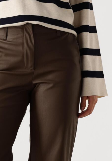 KNIT-TED Pantalon large NAOMI PANT en marron - large