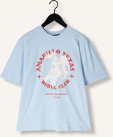 Lichtblauwe REFINED DEPARTMENT T-shirt MAGGY Lichtblauwe REFINED DEPARTMENT T-shirt MAGGY - medium