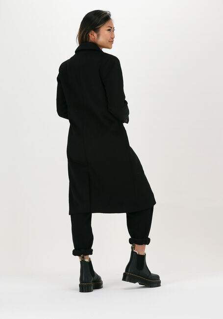 OBJECT Manteau LINEA COAT en noir - large