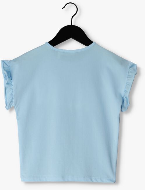 NONO T-shirt KANOU TSHIRT SHORT RUFFLED SLEEVE en bleu - large