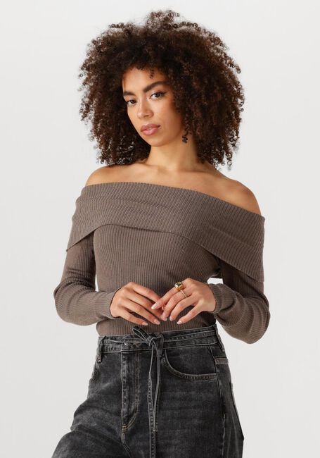 MODSTRÖM Haut GARYMD TOP en marron - large