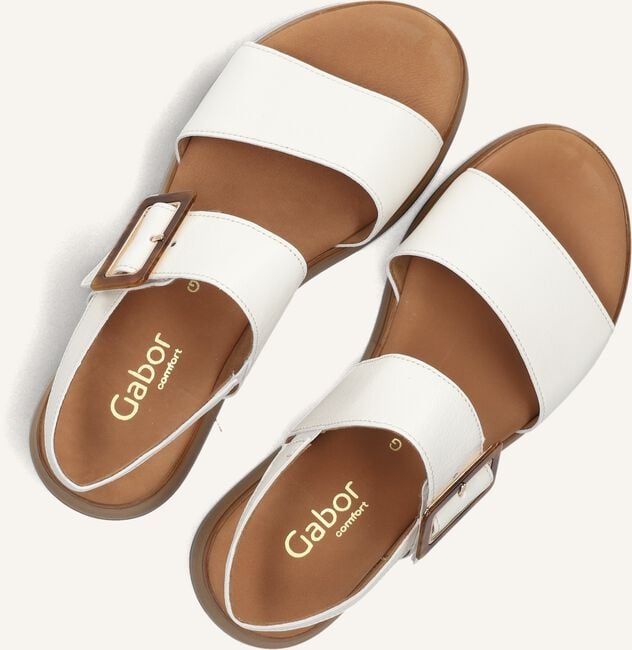 Witte GABOR Sandalen 744 Witte GABOR Sandalen 744 - large