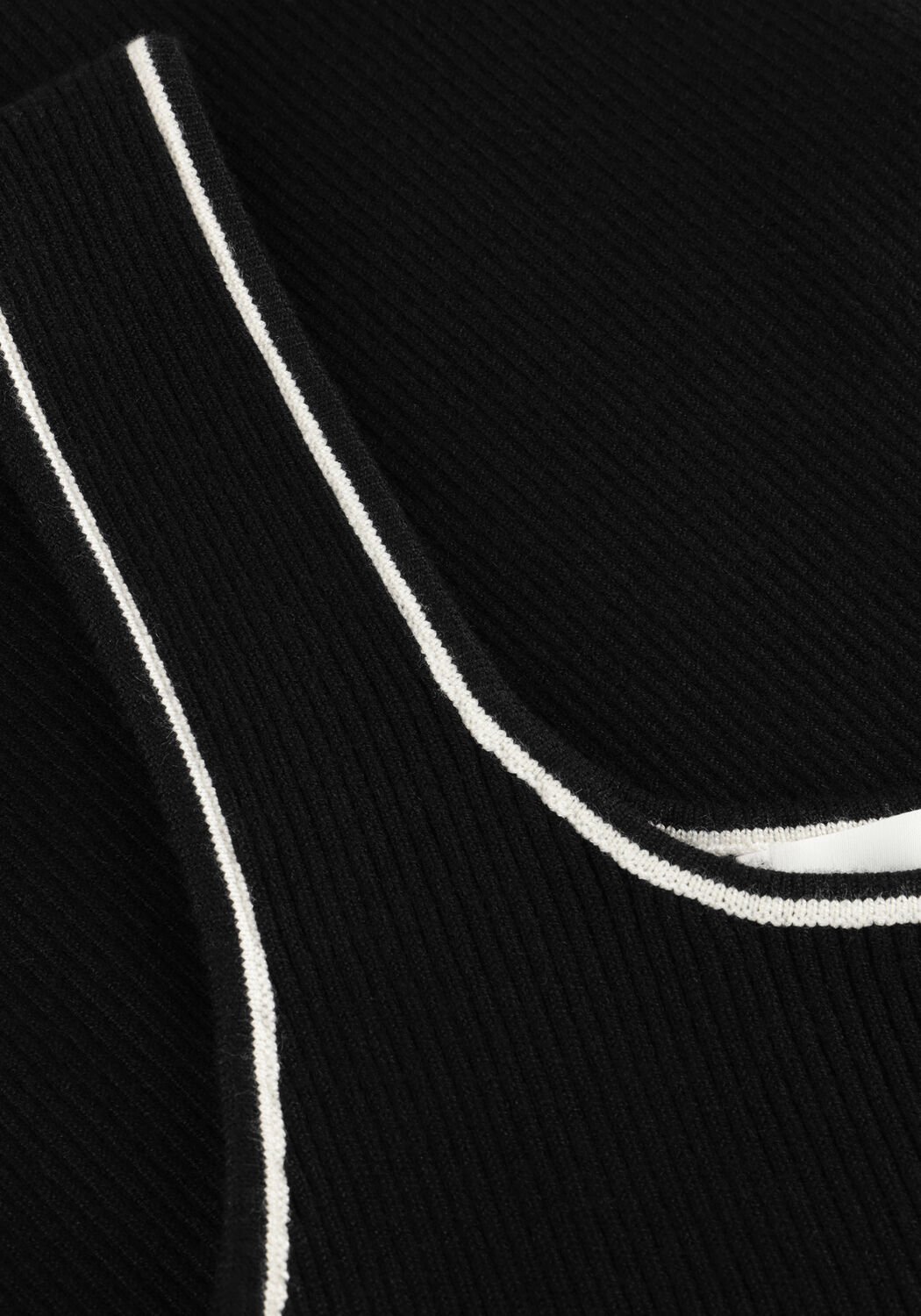 SELECTED WOMEN Haut SLFKAMMA JENNY SL KNIT TOP en noir - large