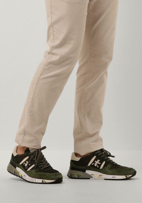 PREMIATA LANDECK Baskets basses en vert - large