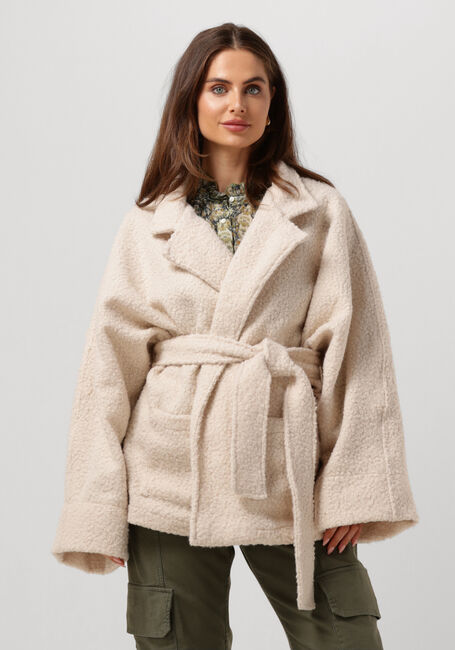 CIRCLE OF TRUST Manteau Teddy JADE JACKET en beige - large