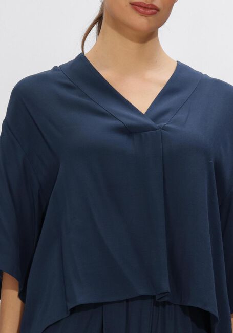 BY-BAR OWEN VISCOSE BLOUSE Hauts & T-shirts en bleu - large