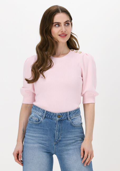 Lichtroze FABIENNE CHAPOT Trui LILLIAN SHORT SLEEVE PULLOVER - large