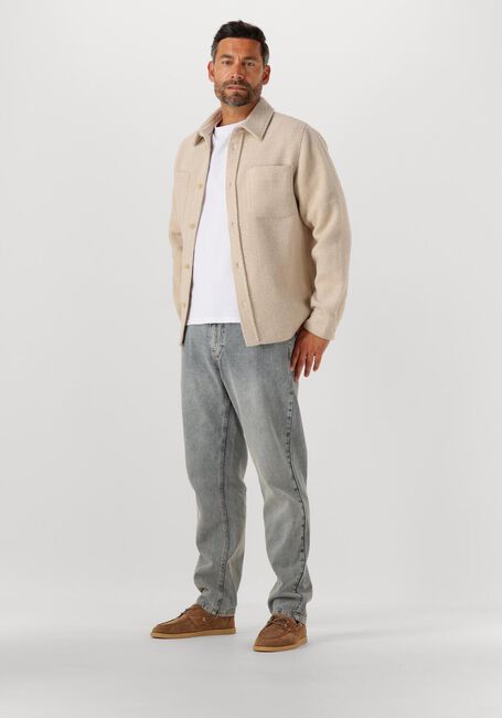 Beige LES DEUX  LENNON BOUCLE OVERSHIRT - large