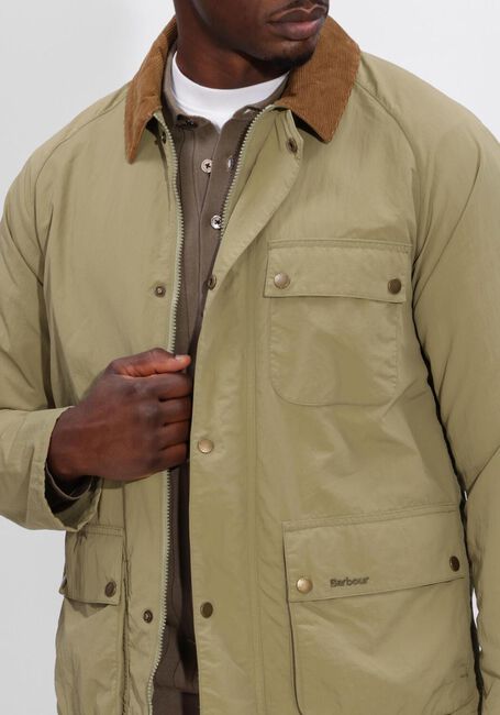 Groene BARBOUR Jack MODIFIED SOLWAY SHOWERPROOF - large