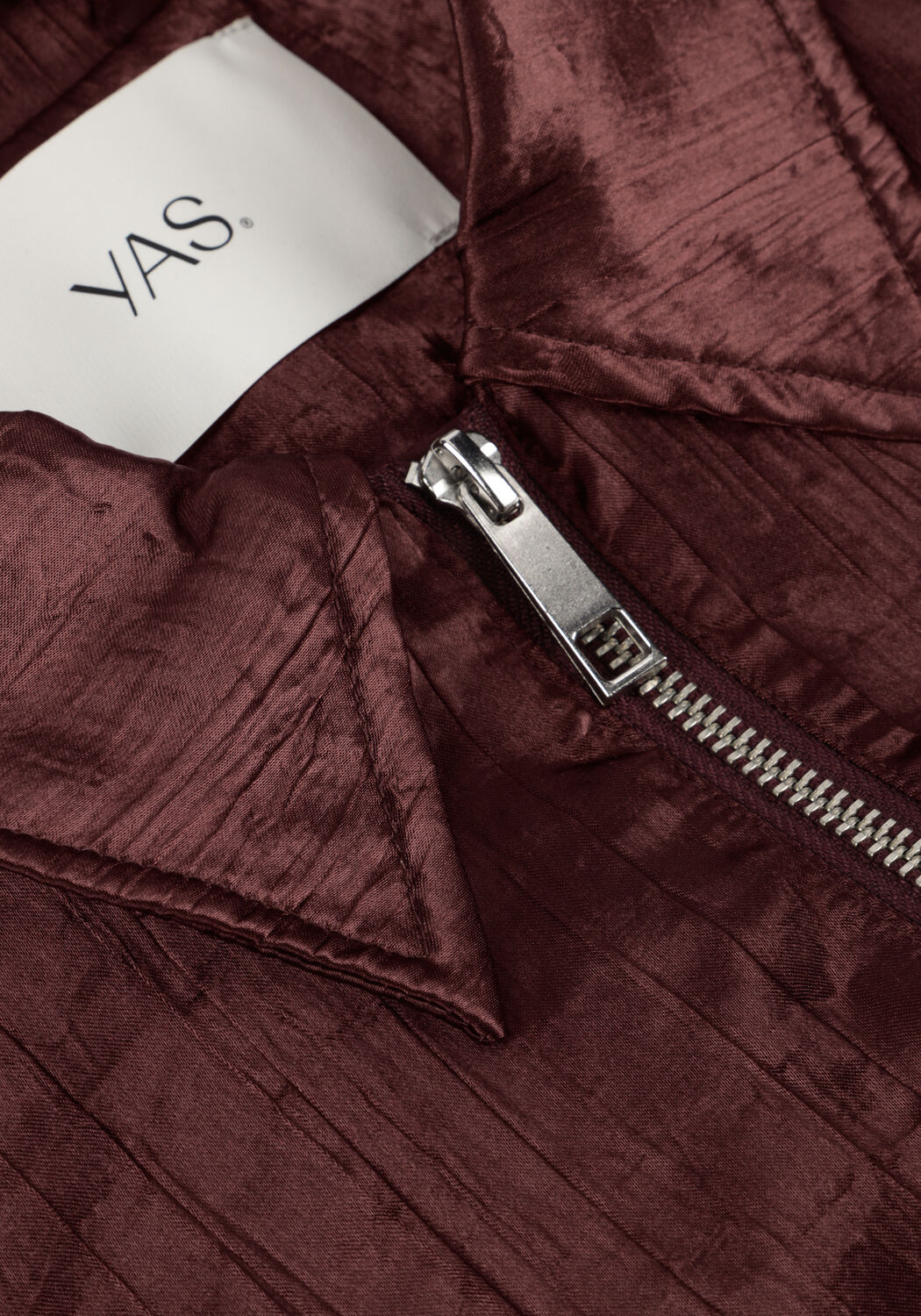 Bordeaux Y.A.S. Jack YASTIRA LS BOMBER JACKET - large