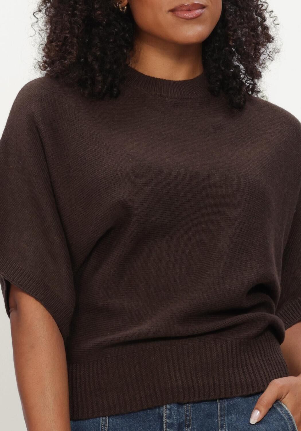 GRACE & MILA Pull PULLOVER en marron - large