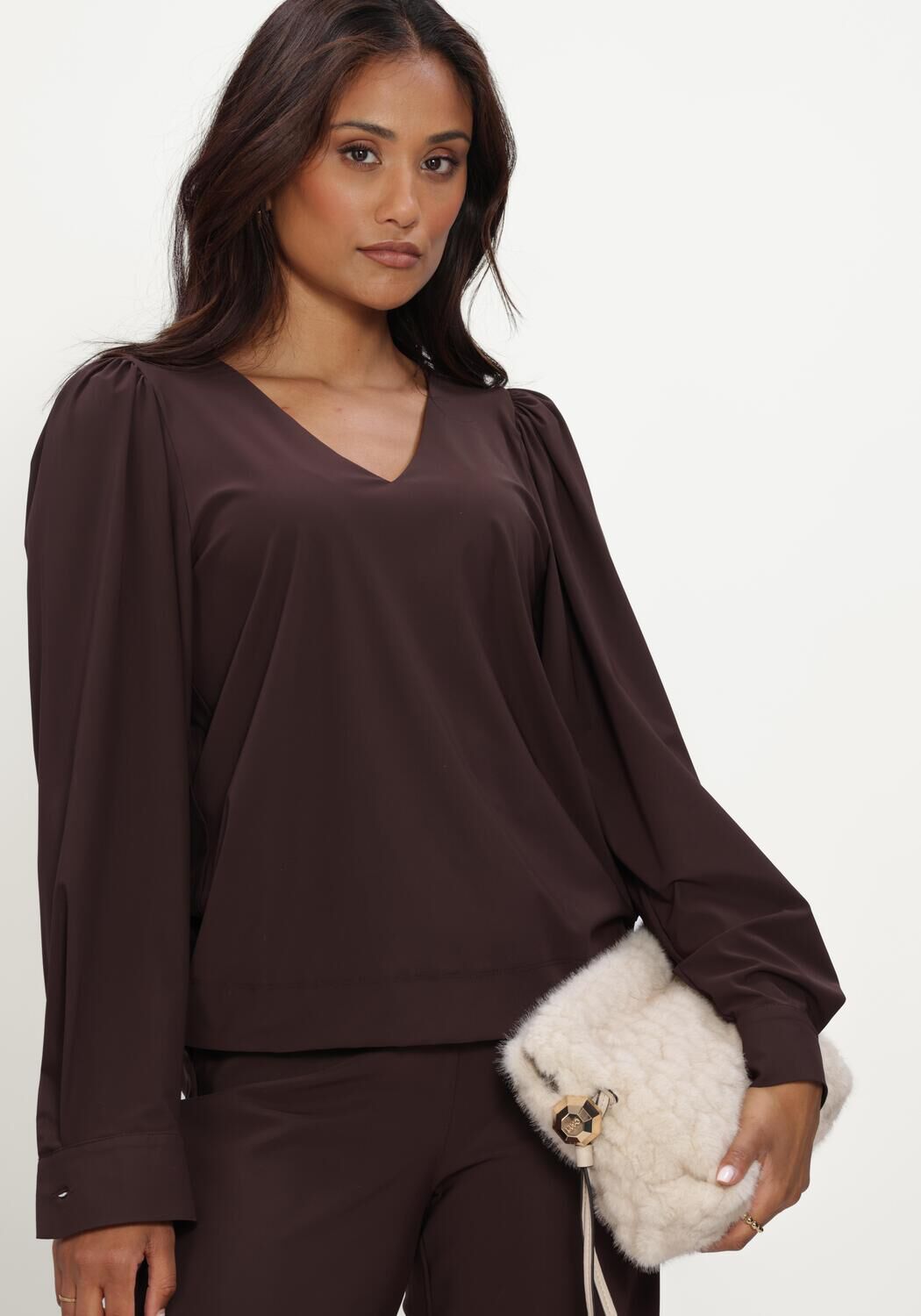 Bruine STUDIO ANNELOES Top LES TOP - large