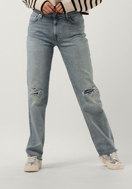 Blauwe 7 FOR ALL MANKIND Straight leg jeans ELLIE STRAIGHT LUXE VINTAGE ELEVATED BESPOKE - large