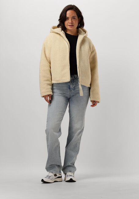 CALVIN KLEIN Manteau Teddy SHERPA JACKET en beige - large