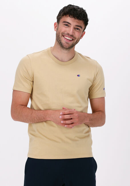 CHAMPION T-shirt CREWNECK T-SHIRT 216545 en jaune - large