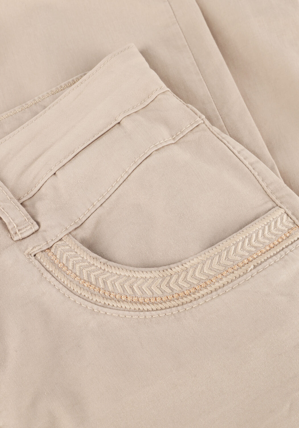 MOS MOSH Slim fit jeans MMNAOMI TREASURE PANT en beige - large