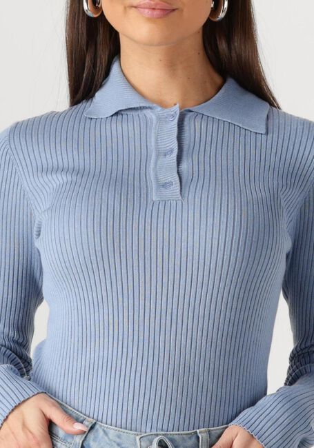 ENVII ENLUNA LS KNIT 7231 Hauts & T-shirts Bleu clair - large