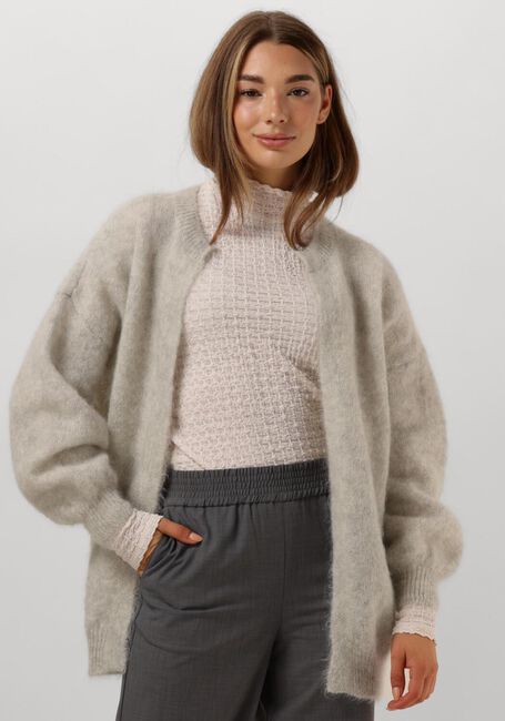 DES PETITS HAUTS Gilet ALTEA en gris - large