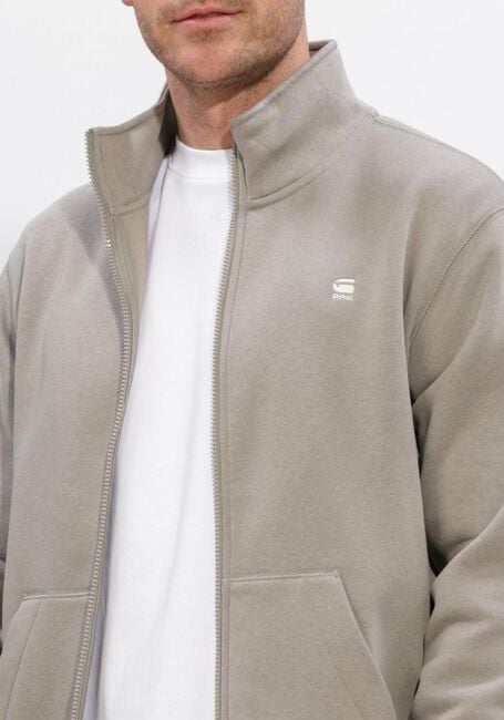 G-STAR RAW Gilet PREMIUM CORE TRACK JKT SW en beige - large