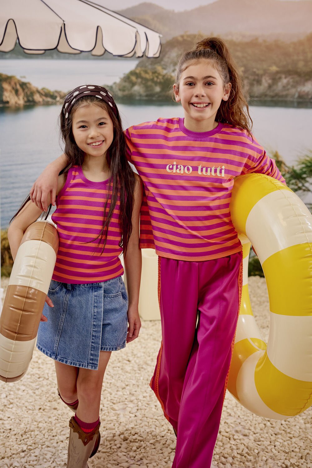 Z8 Pantalon large ZUZANNA Fuchsia - large