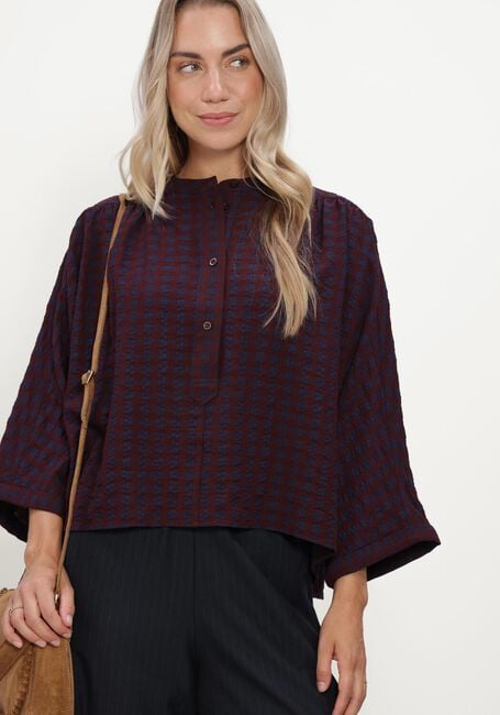 BY-BAR JESS BLOUSE Blouses Bordeaux - large