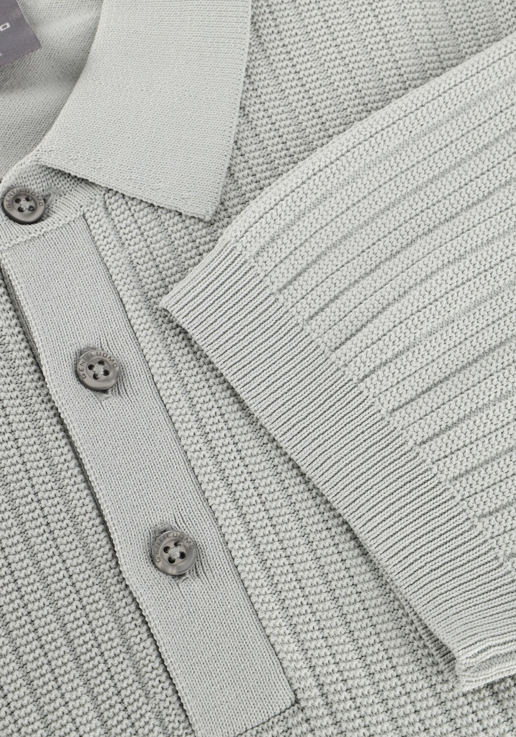 GENTILUOMO Polo POLO 3 BUTTONS SS en beige - large