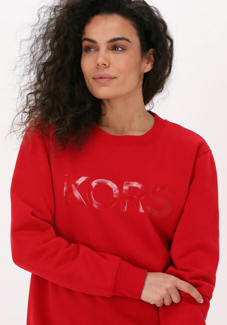 MICHAEL KORS Chandail UNISEX TONAL SWEATSHIRT en rouge - large