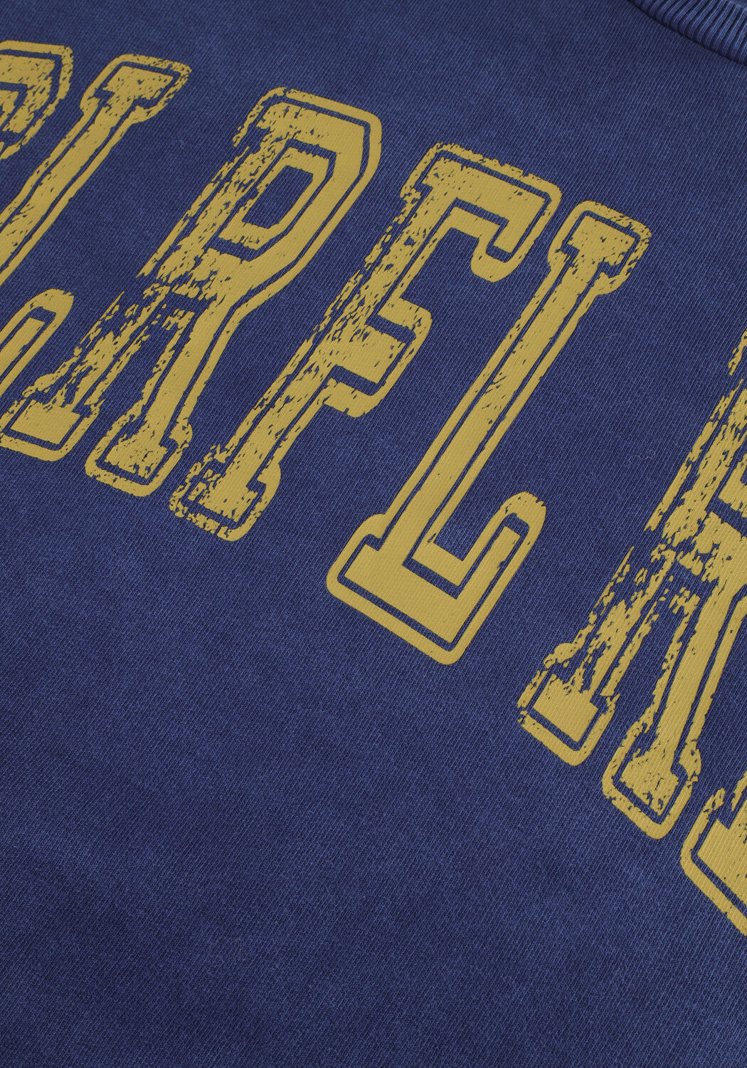 COLOURFUL REBEL Chandail CR ACID WASH DROPPED SHOULDER SWEAT en bleu - large