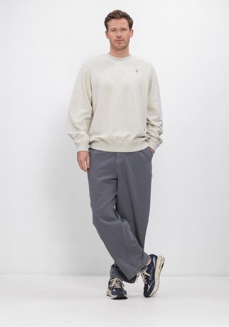 Grijze FOR&Eacute;T Sweater BELLIS SWEATSHIRT - large