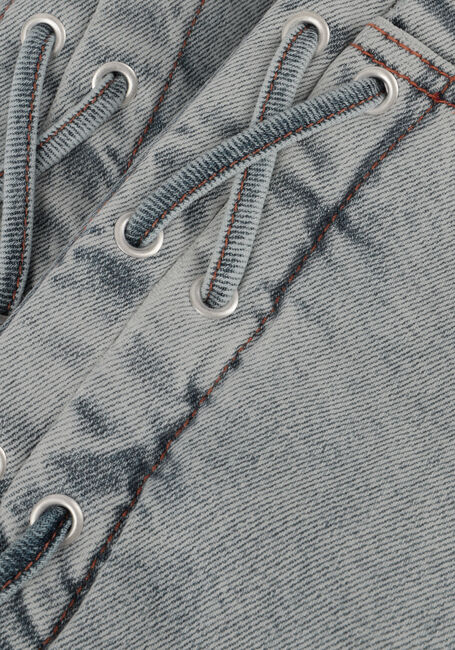 Lichtblauwe CATWALK JUNKIE Wide jeans LOOSE FIT JEANS WITH LACE DETAIL Lichtblauwe CATWALK JUNKIE Wide jeans LOOSE FIT JEANS WITH LACE DETAIL - large