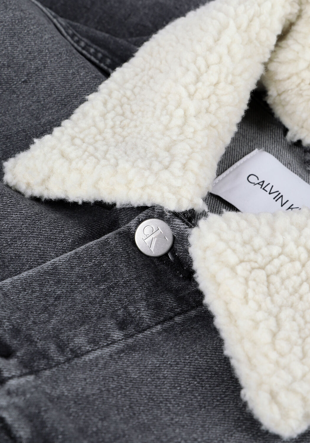 Grijze CALVIN KLEIN Spijkerjas REGULAR 90S DENIM JACKET - large