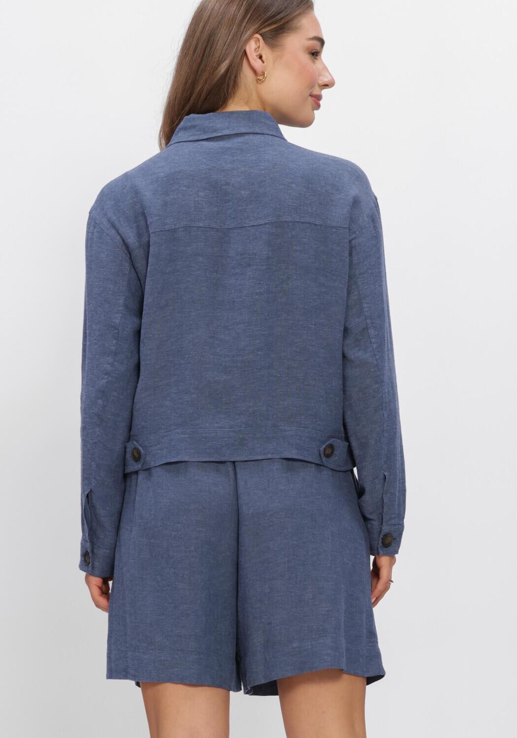 Blauwe MSCH COPENHAGEN Jassen MSCHVIANA GINIA JACKET - large