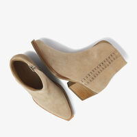 Beige VIA VAI Enkellaarsjes DO SERENA - medium