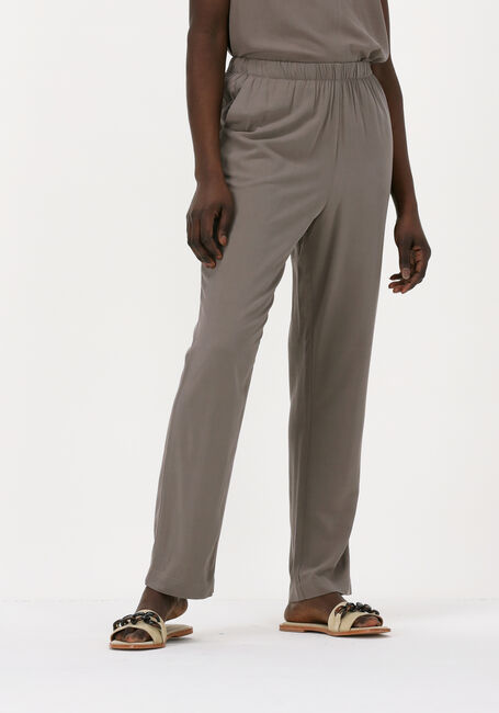 KNIT-TED Pantalon YVE en taupe - large