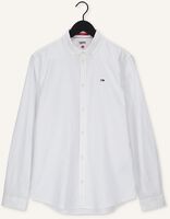 Witte TOMMY JEANS Casual overhemd TJM SLIM STRETCH OXFORD SHIRT Witte TOMMY JEANS Casual overhemd TJM SLIM STRETCH OXFORD SHIRT - medium