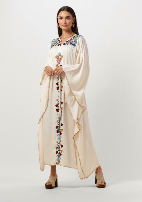 Ecru LOUIZON Maxi jurk HIPPYVIBE - large