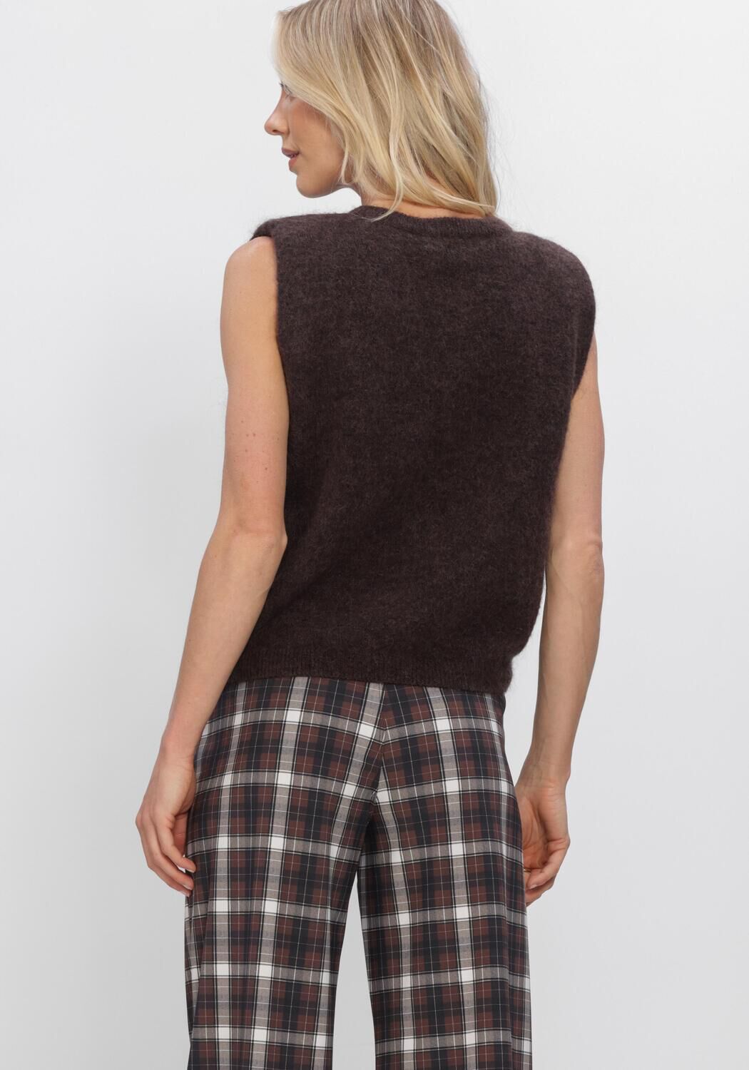 STUDIO ANNELOES Spencer Bibi sls cardigan en marron - large