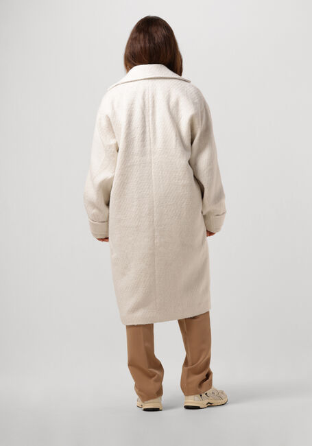 NOTRE-V Manteau NV-CHARLOTTE WOOL COCOON COAT en beige - large