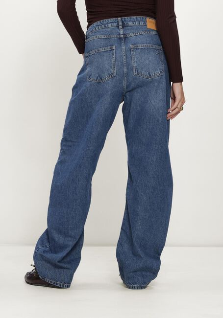 MY ESSENTIAL WARDROBE Pantalon large MWREMMIE 174 HIGH BARREL en bleu - large